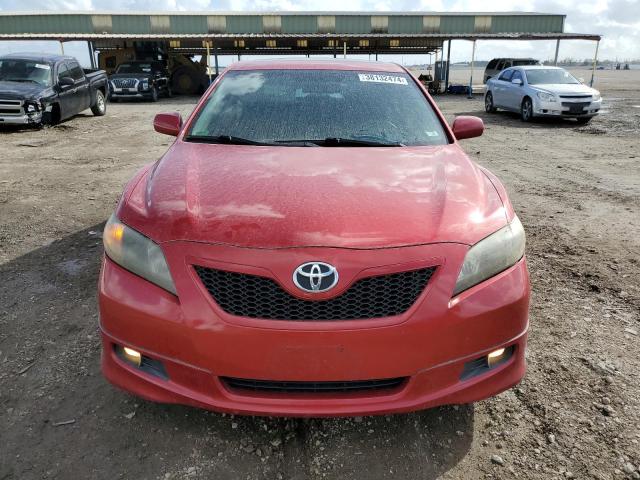 4T1BE46K67U073110 - 2007 TOYOTA CAMRY CE RED photo 5