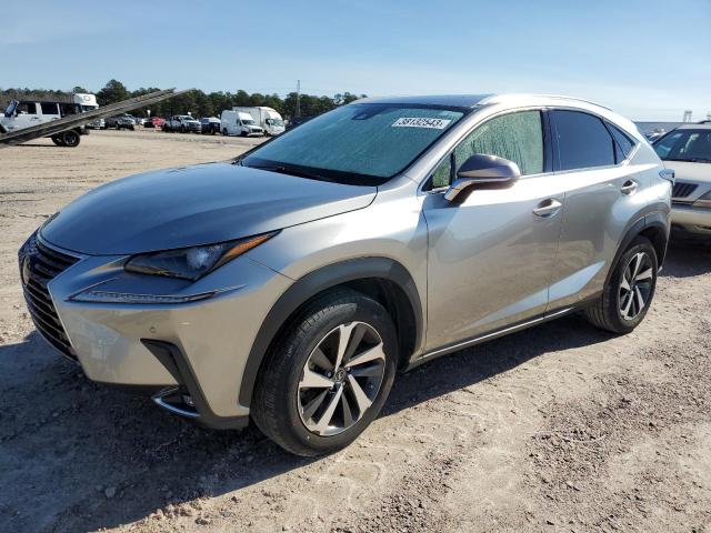 JTJGARBZ1M2182598 - 2021 LEXUS NX 300 BASE GRAY photo 1