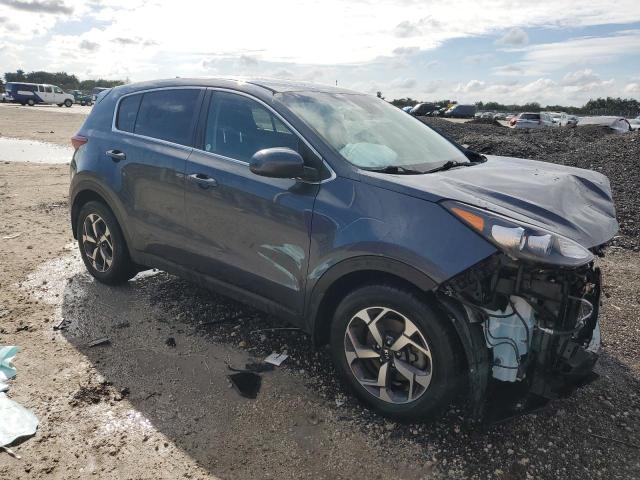 KNDPM3AC0L7741886 - 2020 KIA SPORTAGE LX BLUE photo 4