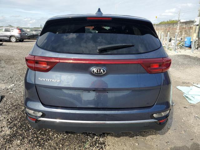 KNDPM3AC0L7741886 - 2020 KIA SPORTAGE LX BLUE photo 6