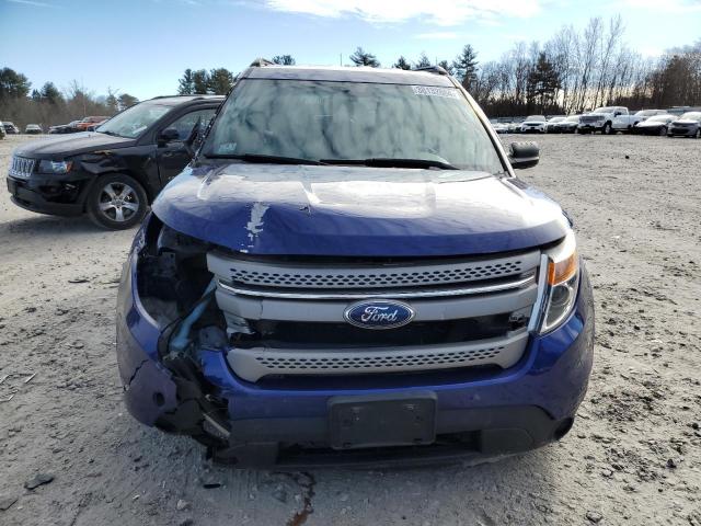 1FM5K8B89FGB21249 - 2015 FORD EXPLORER BLUE photo 5