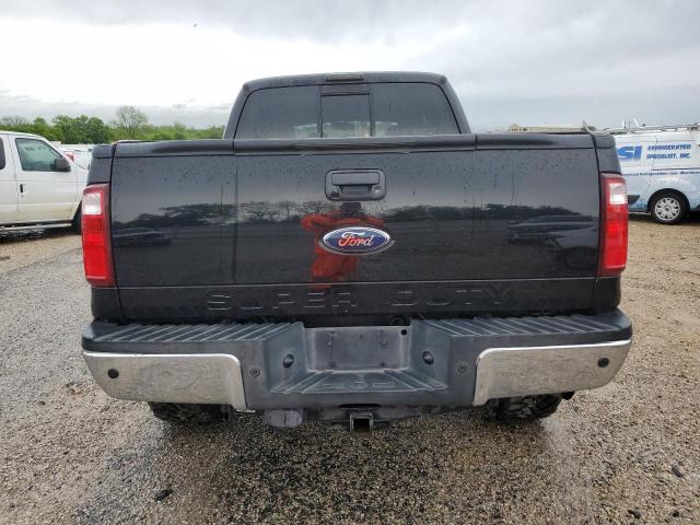 1FTSW2BR9AEA96584 - 2010 FORD F250 SUPER DUTY BLACK photo 6