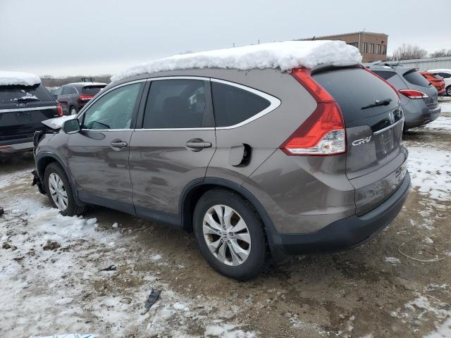 5J6RM4H55DL056887 - 2013 HONDA CR-V EX GRAY photo 2