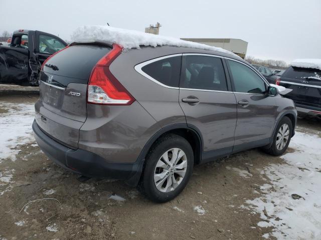 5J6RM4H55DL056887 - 2013 HONDA CR-V EX GRAY photo 3