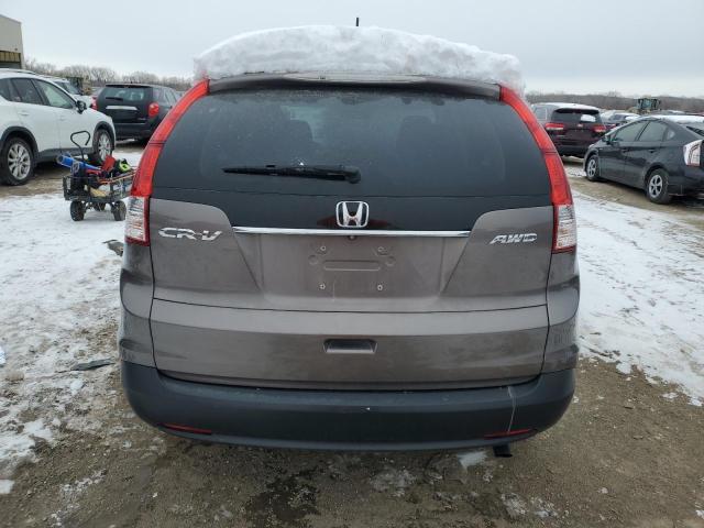 5J6RM4H55DL056887 - 2013 HONDA CR-V EX GRAY photo 6