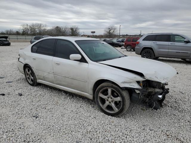 4S3BL616287215405 - 2008 SUBARU LEGACY 2.5I WHITE photo 4