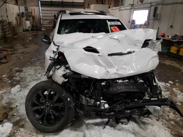 1C4RDJDG9KC606522 - 2019 DODGE DURANGO GT WHITE photo 5