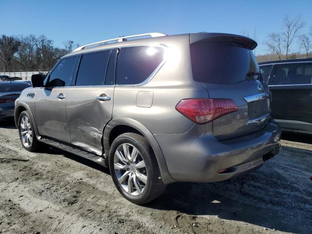 JN8AZ2NE1D9040913 - 2013 INFINITI QX56 GRAY photo 2