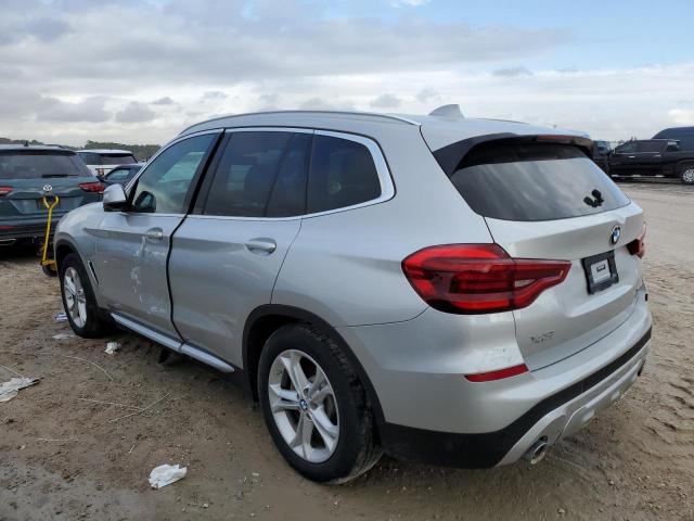 5UXTY5C00L9D42421 - 2020 BMW X3 XDRIVE3 SILVER photo 2