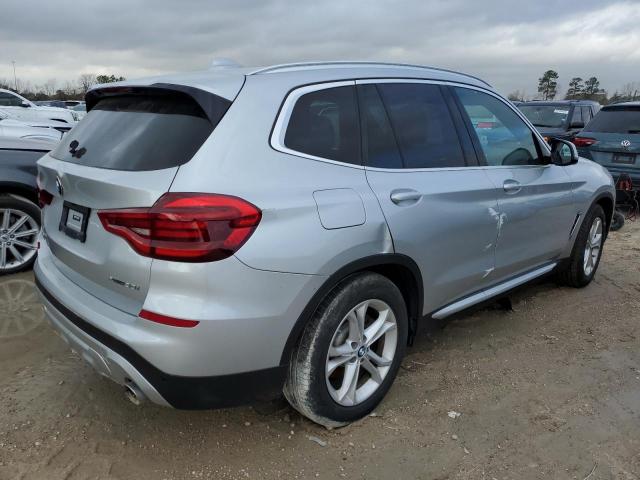 5UXTY5C00L9D42421 - 2020 BMW X3 XDRIVE3 SILVER photo 3