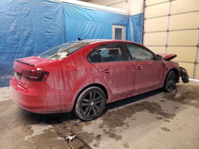 3VWD17AJXJM241316 - 2018 VOLKSWAGEN JETTA SPORT RED photo 3