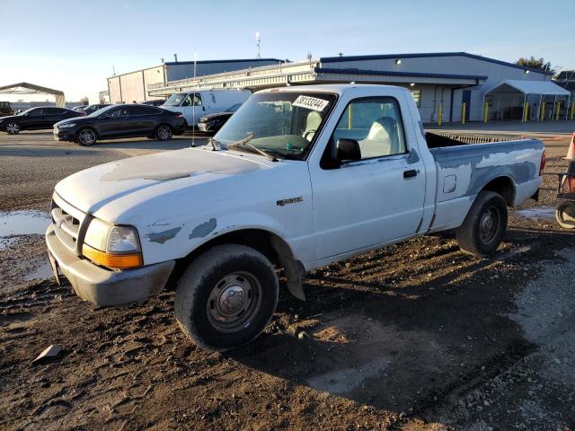 1FTYR10V9XPB91722 - 1999 FORD RANGER WHITE photo 1