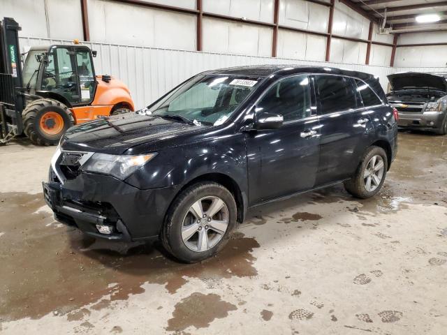 2HNYD2H3XCH504325 - 2012 ACURA MDX TECHNOLOGY BLACK photo 1