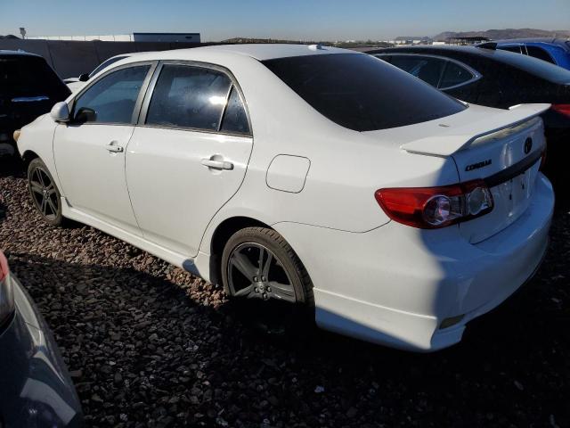 5YFBU4EE6DP127226 - 2013 TOYOTA COROLLA BASE WHITE photo 2