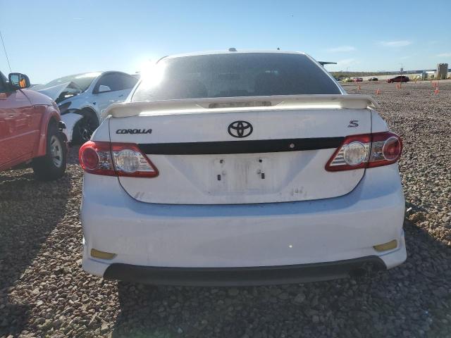 5YFBU4EE6DP127226 - 2013 TOYOTA COROLLA BASE WHITE photo 6