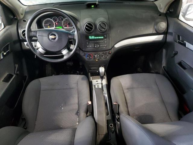 KL1TD5DE4AB105545 - 2010 CHEVROLET AVEO LS Gümüş foto 8