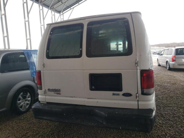 1FTNE2EWXBDA25483 - 2011 FORD ECONOLINE E250 VAN WHITE photo 6