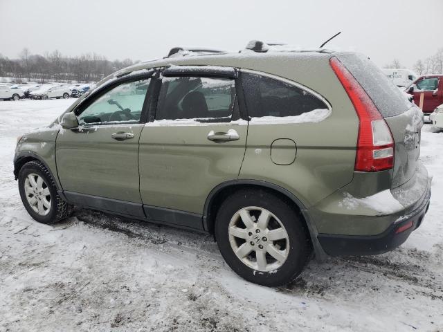 5J6RE48748L041401 - 2008 HONDA CR-V EXL GREEN photo 2