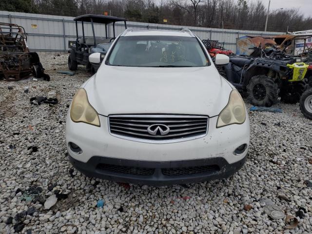 JNKAJ09E78M302887 - 2008 INFINITI EX35 BASE WHITE photo 5