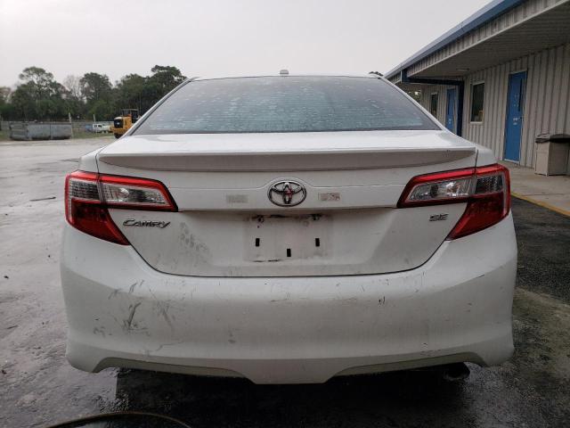 4T1BF1FK2CU501857 - 2012 TOYOTA CAMRY BASE WHITE photo 6