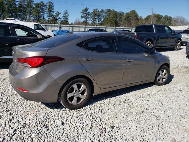 5NPDH4AE6FH581978 - 2015 HYUNDAI ELANTRA SE BROWN photo 3