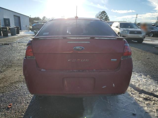 1FAHP3GN0AW262946 - 2010 FORD FOCUS SES RED photo 6