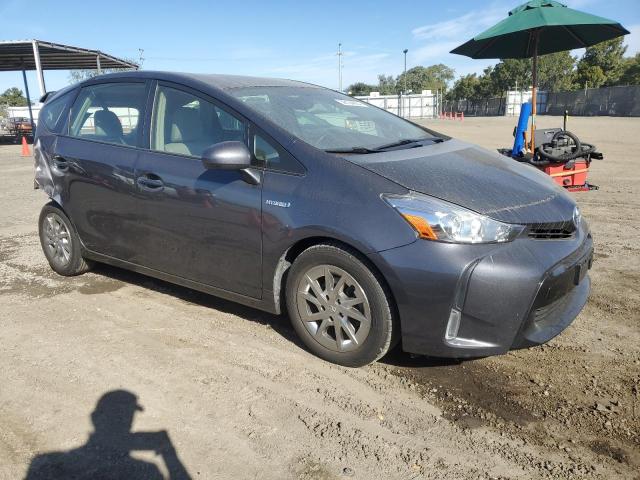 JTDZN3EU8FJ036768 - 2015 TOYOTA PRIUS V CHARCOAL photo 4