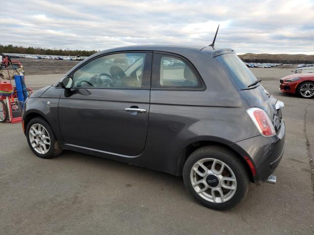 3C3CFFAR1FT657238 - 2015 FIAT 500 POP GRAY photo 2