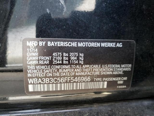 WBA3B3C56FF546966 - 2015 BMW 328 XI BLACK photo 12