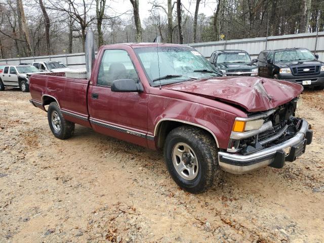 1GCFC24S3SE176121 - 1995 CHEVROLET GMT-400 C2500 BURGUNDY photo 4