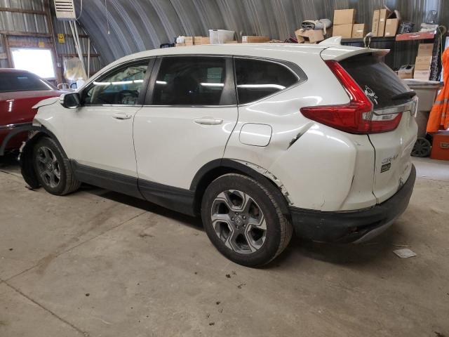 2HKRW2H51JH696731 - 2018 HONDA CR-V EX WHITE photo 2