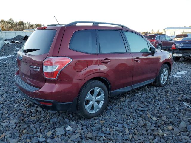 JF2SJAEC0EH421693 - 2014 SUBARU FORESTER 2.5I PREMIUM BURGUNDY photo 3