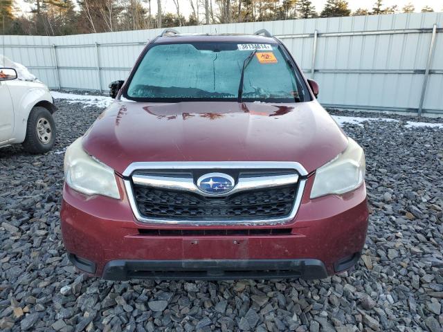 JF2SJAEC0EH421693 - 2014 SUBARU FORESTER 2.5I PREMIUM BURGUNDY photo 5