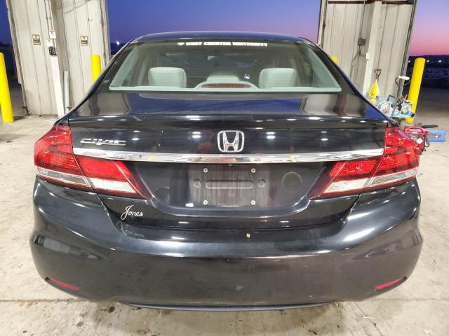 19XFB2F88DE292815 - 2013 HONDA CIVIC EX BLACK photo 6