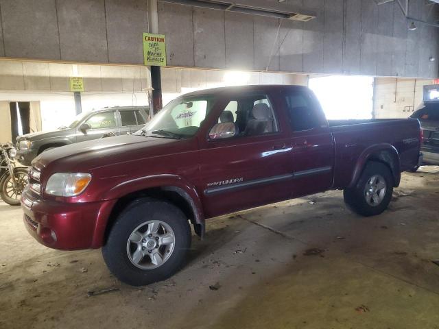5TBBT44125S457111 - 2005 TOYOTA TUNDRA ACCESS CAB SR5 BURGUNDY photo 1