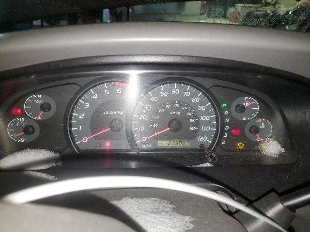 5TBBT44125S457111 - 2005 TOYOTA TUNDRA ACCESS CAB SR5 BURGUNDY photo 9