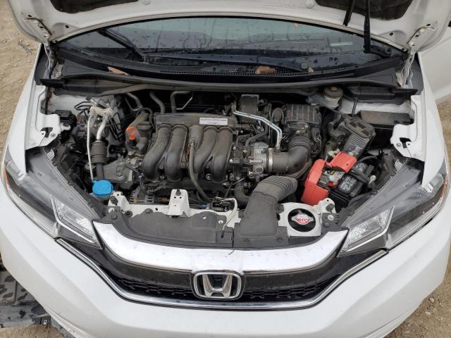 3HGGK5H46KM728923 - 2019 HONDA FIT LX WHITE photo 11