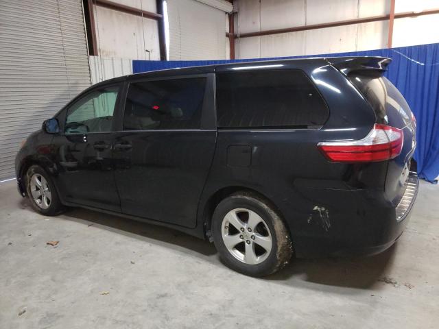 5TDZK3DCXGS725474 - 2016 TOYOTA SIENNA BLACK photo 2