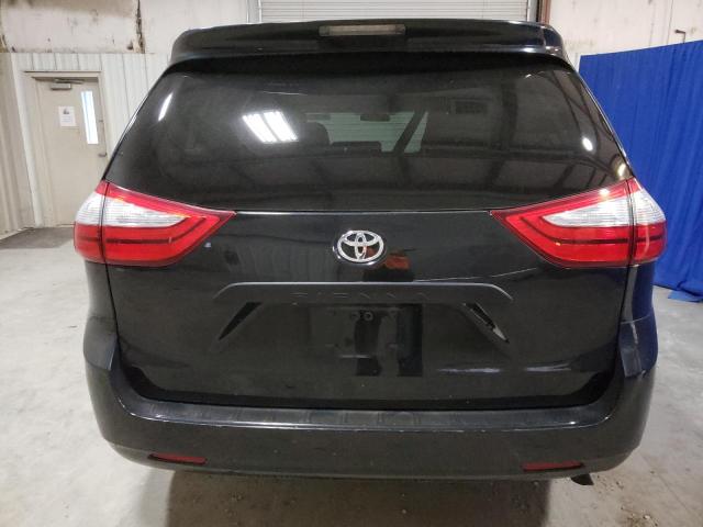 5TDZK3DCXGS725474 - 2016 TOYOTA SIENNA BLACK photo 6