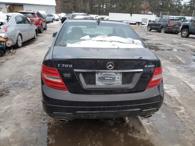 WDDGF8AB7DR244389 - 2013 MERCEDES-BENZ C 300 4MATIC BLACK photo 6