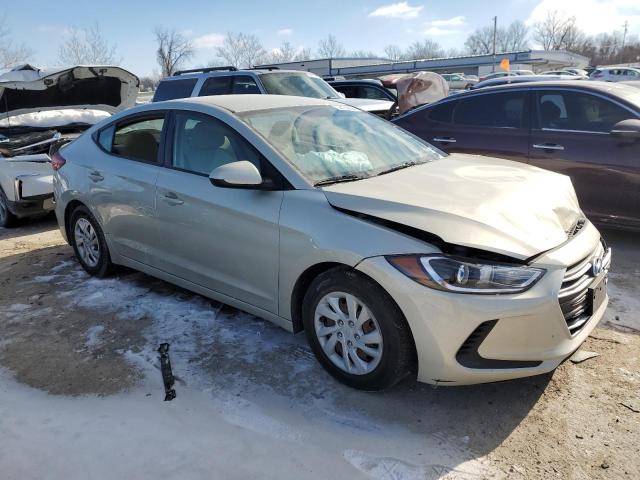 5NPD74LFXJH298016 - 2018 HYUNDAI ELANTRA SE BEIGE photo 4