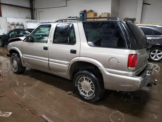 1GKDT13W612166094 - 2001 GMC JIMMY GRAY photo 2