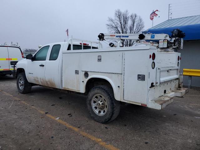 1GC5KZCG2BZ373780 - 2011 CHEVROLET SILVERADO K3500 WHITE photo 2