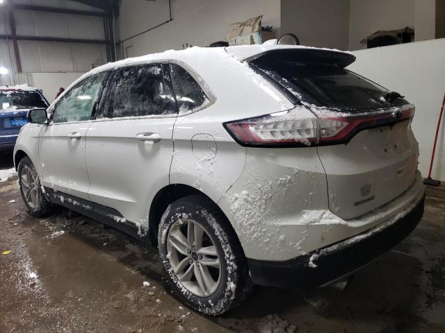 2FMPK3J91HBB58635 - 2017 FORD EDGE SEL WHITE photo 2