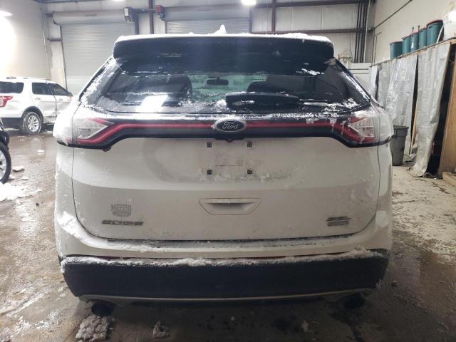 2FMPK3J91HBB58635 - 2017 FORD EDGE SEL WHITE photo 6