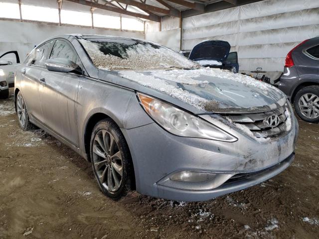 5NPEC4AB3CH482362 - 2012 HYUNDAI SONATA SE BLUE photo 4