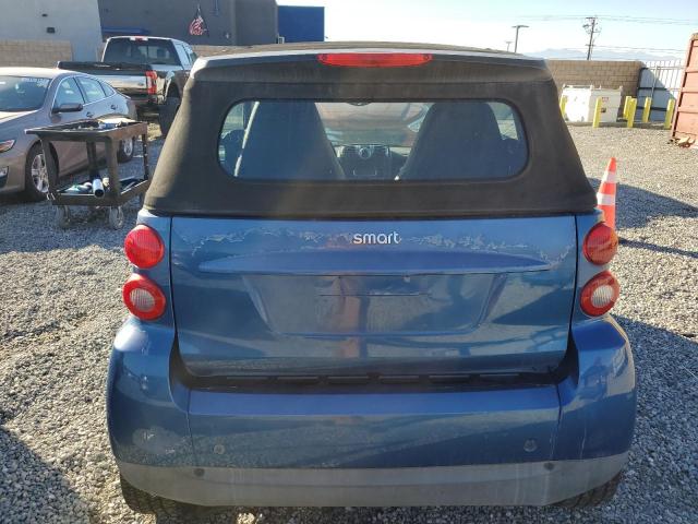 WMEEK31XX9K230371 - 2009 SMART FORTWO PASSION BLUE photo 6