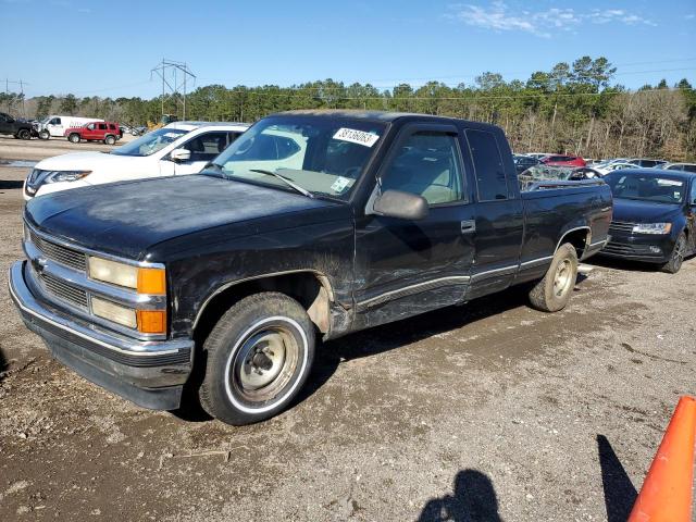 1GCEC19R2TE218002 - 1996 CHEVROLET C1500 BLACK photo 1