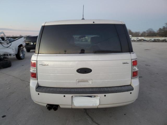 2FMDK52C79BA02142 - 2009 FORD FLEX SEL WHITE photo 6