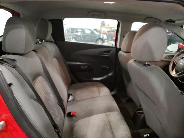 1G1JB6SH9F4179704 - 2015 CHEVROLET SONIC LS 红色 照片 10
